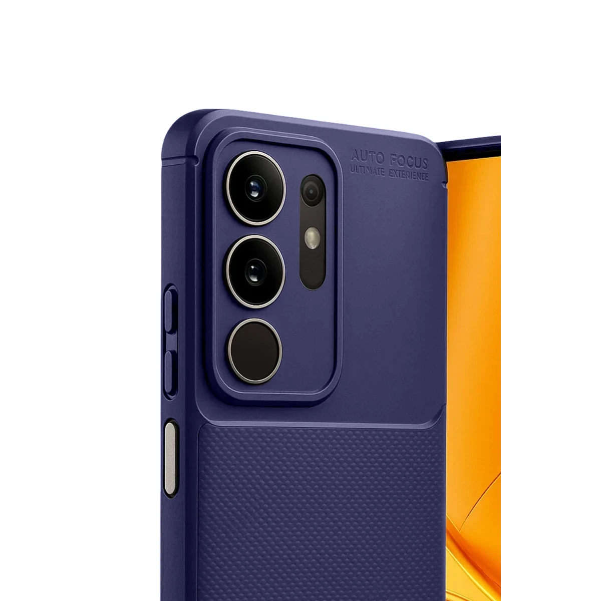 Vivo Y29 4G Auto Focus Karbon Kapak - Lacivert