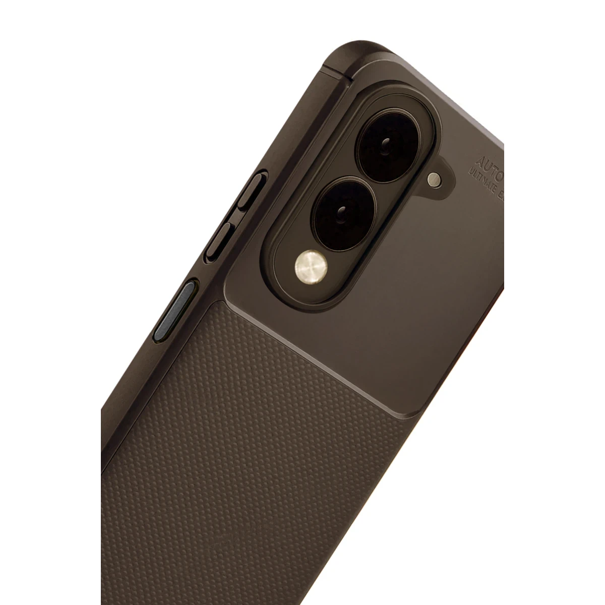 Vivo Y29S Auto Focus Karbon Kapak - Kahverengi