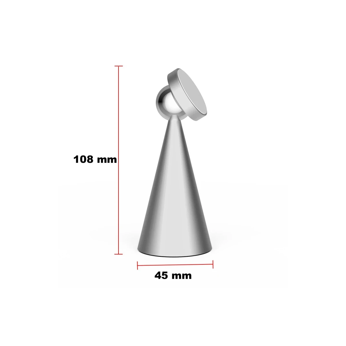 WS01 Magnetli Holder - Gümüş