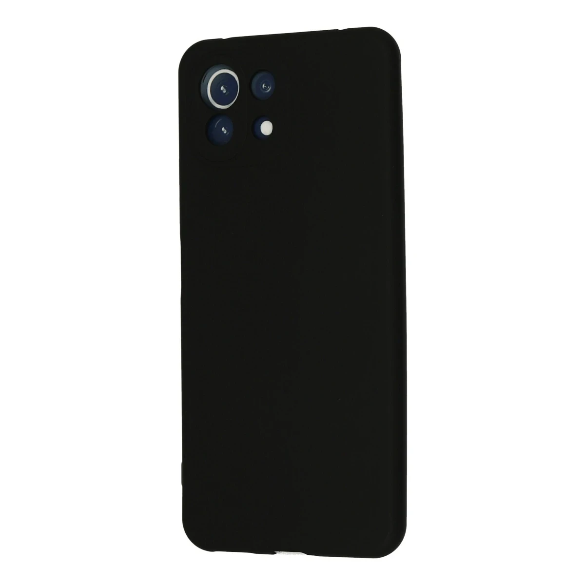 Xiaomi Mİ 11 Lite Kılıf Nano içi Kadife Silikon - Siyah