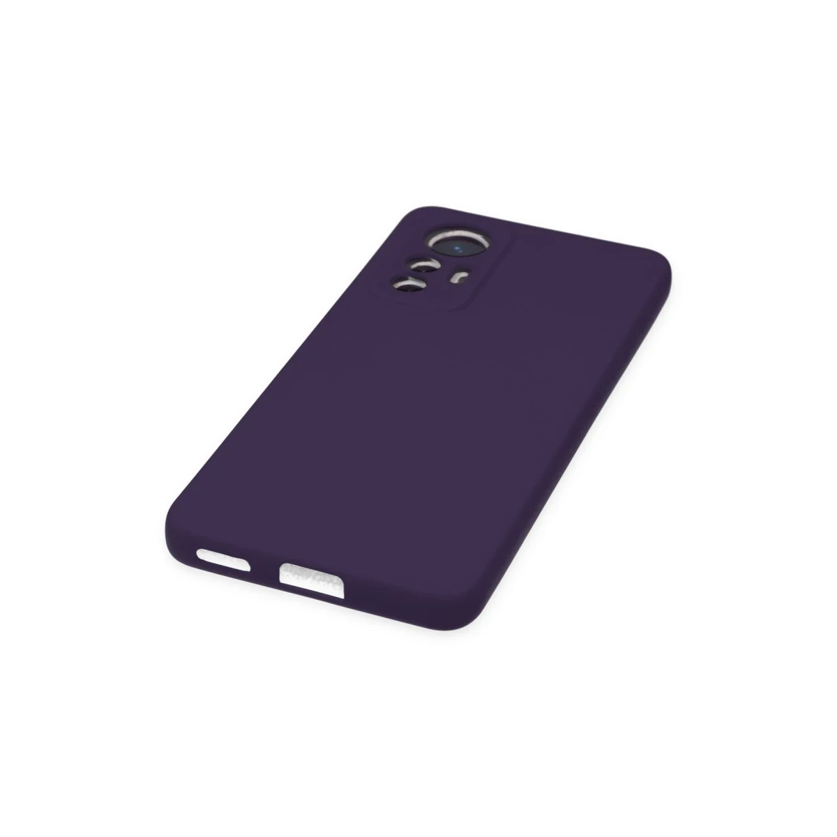Xiaomi Mi 12 Lite Kılıf Nano içi Kadife Silikon - Mor