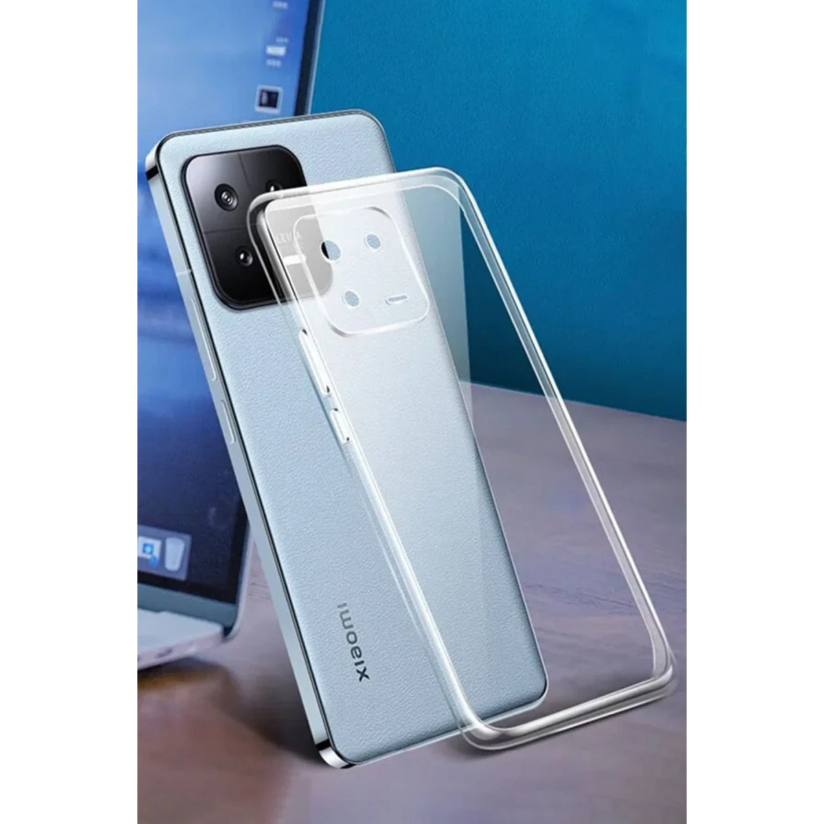 Xiaomi Mi 13 Pro Kılıf Lüx Şeffaf Silikon