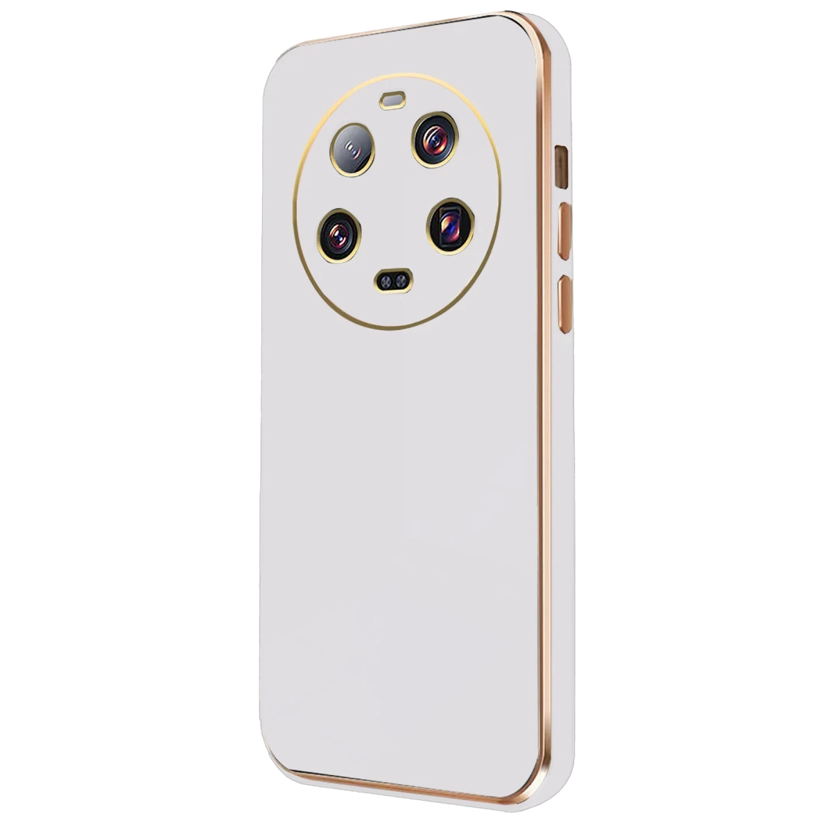 Xiaomi Mi 14 Ultra Kılıf Volet Silikon - Beyaz