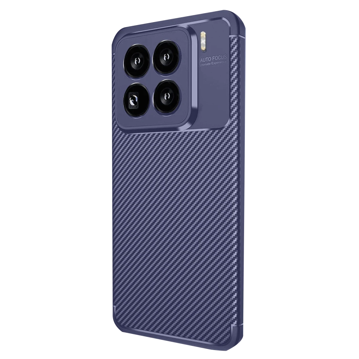 Xiaomi Mi 15 Pro Kılıf Auto Focus Karbon Kapak - Lacivert