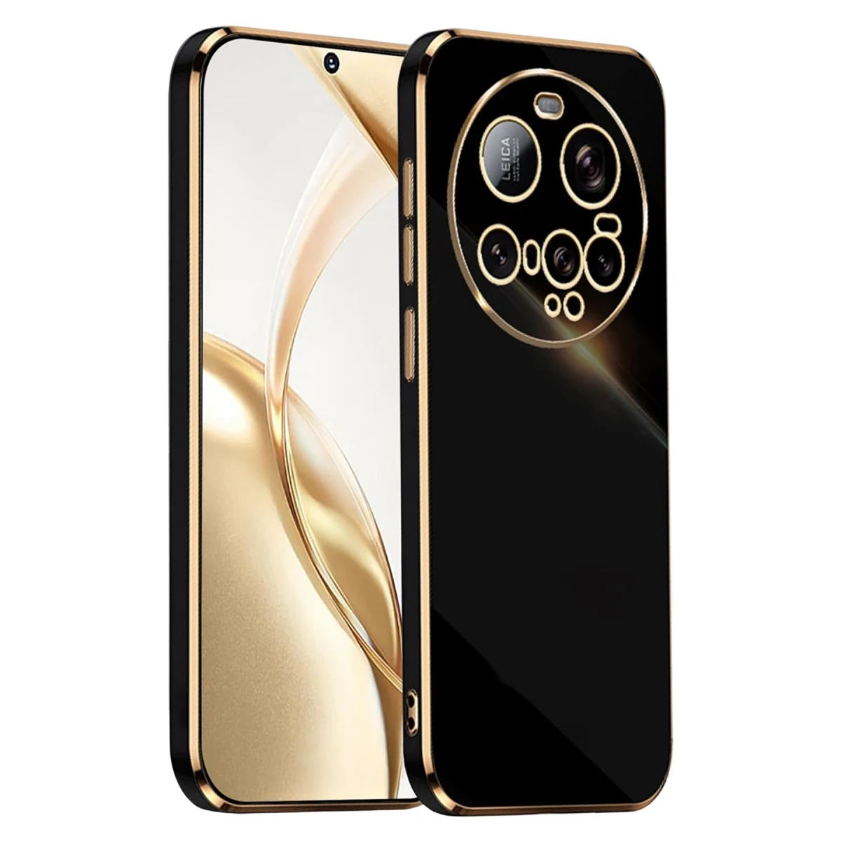 Xiaomi Mi 15 Ultra Kılıf Volet Silikon - Siyah