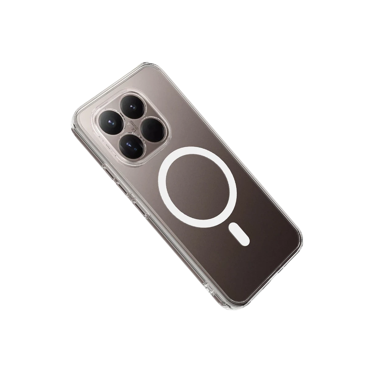 Xiaomi Mi 15T Combo Sert Şeffaf Magsafe Kapak - Şeffaf
