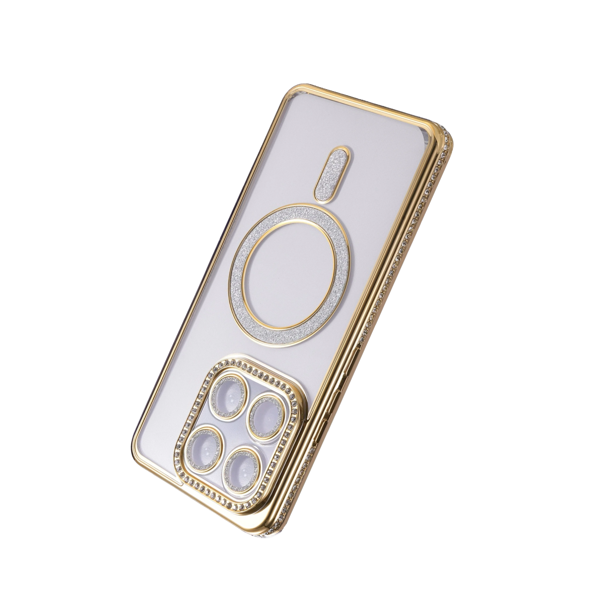 Xiaomi Mi 17T Joke Simli Magneticsafe Kılıf - Gold