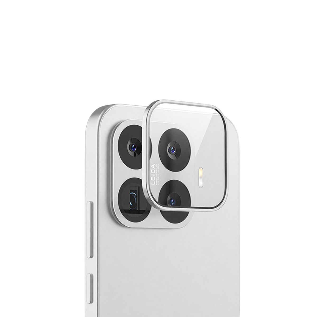 Xiaomi Mi 17T Pro Raze Metal Kamera Lens - Gümüş