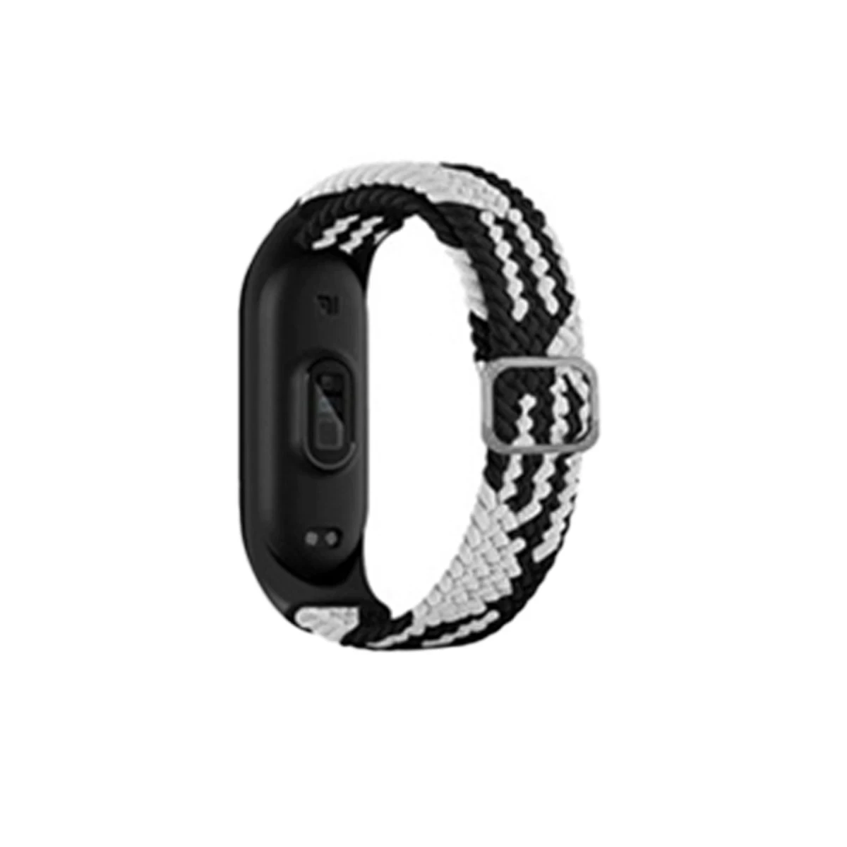 Xiaomi Mi Band 6 Star Kordon - Siyah-Beyaz