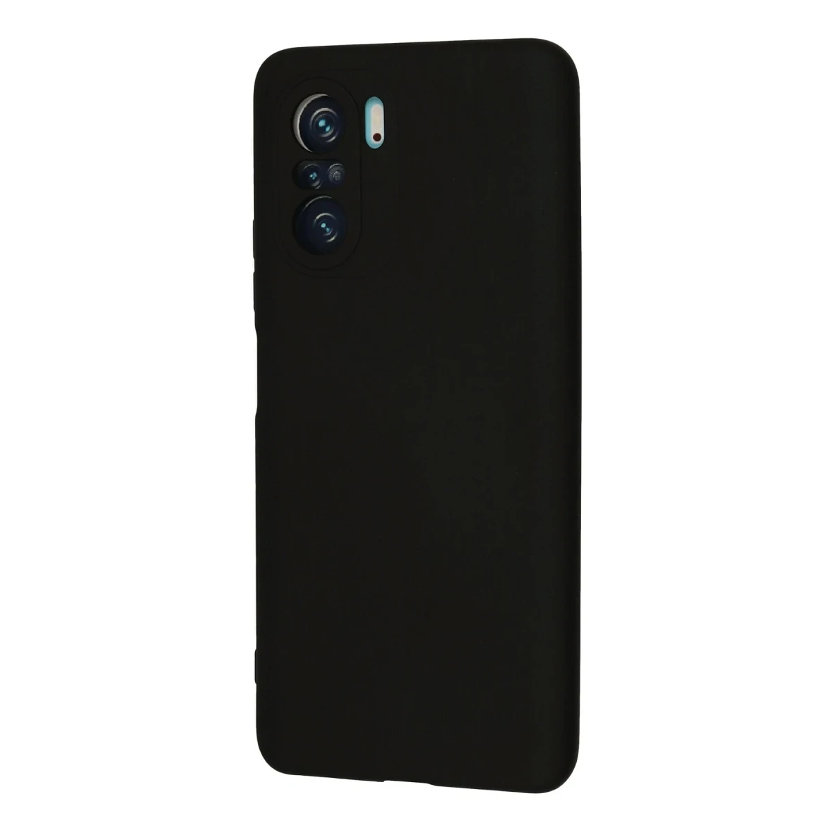 Xiaomi Poco F3 Kılıf Nano içi Kadife Silikon - Siyah