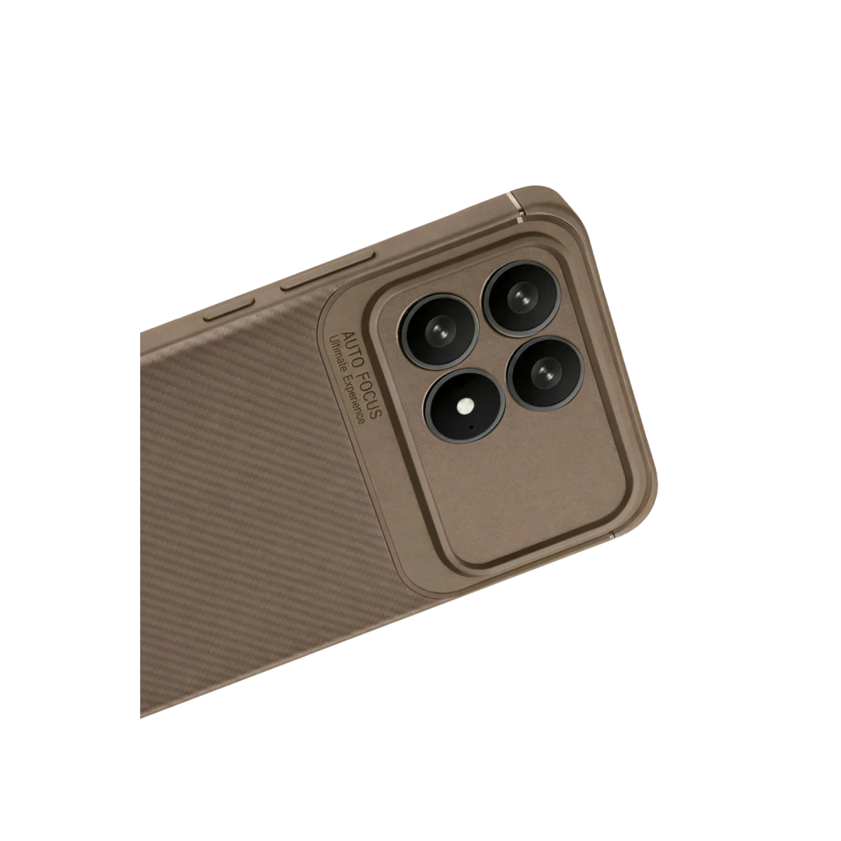 Xiaomi Poco F8 Pro Auto Focus Karbon Kapak - Kahverengi