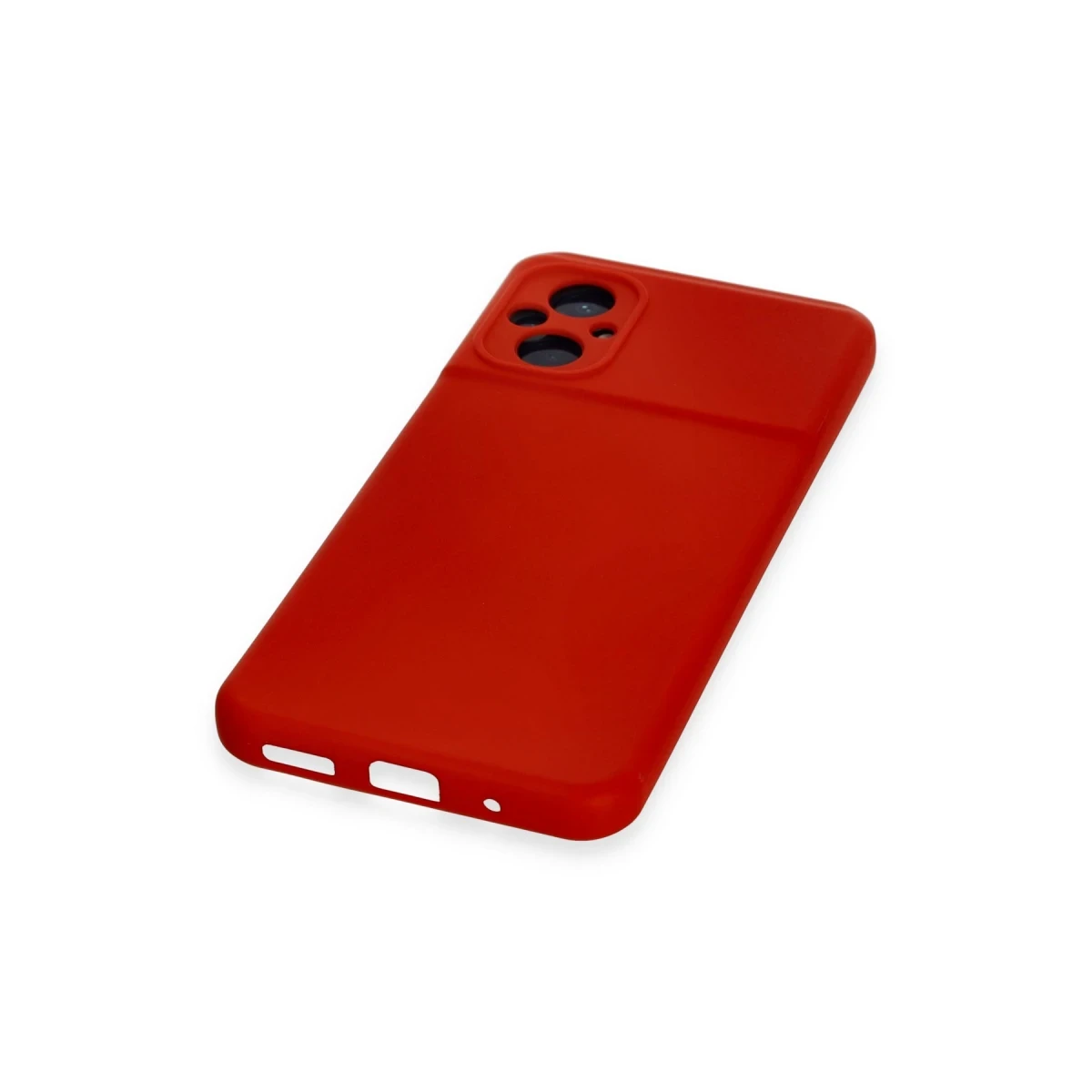 Xiaomi Poco M5 Kılıf Nano içi Kadife Silikon - Kırmızı