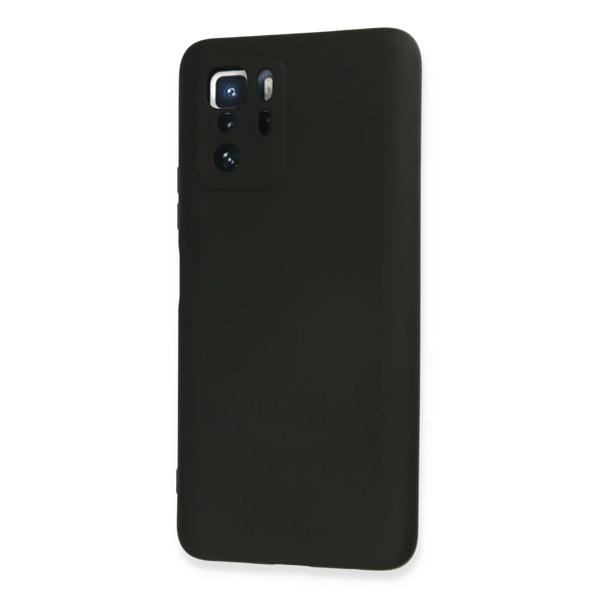 Xiaomi Poco X3 GT Kılıf Nano içi Kadife Silikon - Siyah