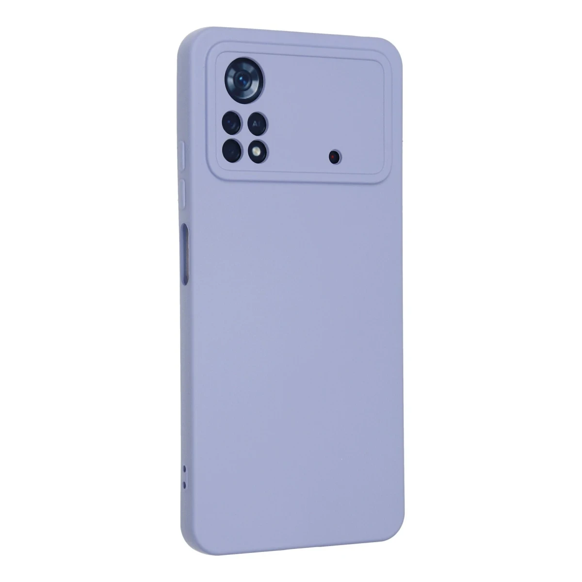 Xiaomi Poco X4 Pro 5G Kılıf Nano içi Kadife Silikon - Lila