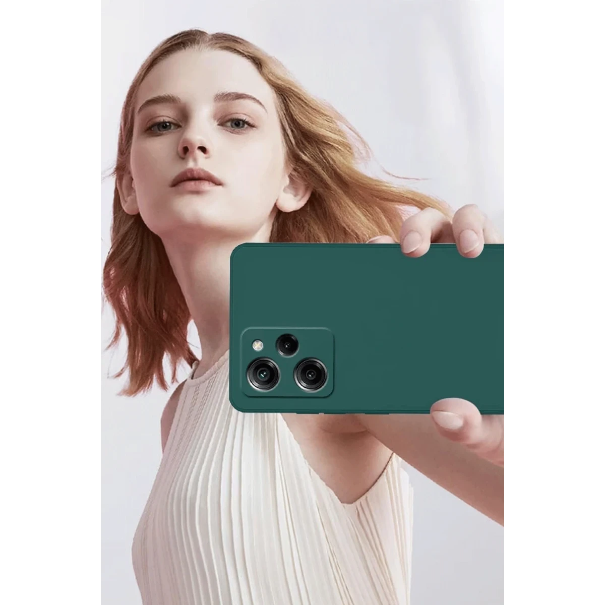 Xiaomi Poco X5 Pro 5G Nano içi Kadife Silikon - Pudra