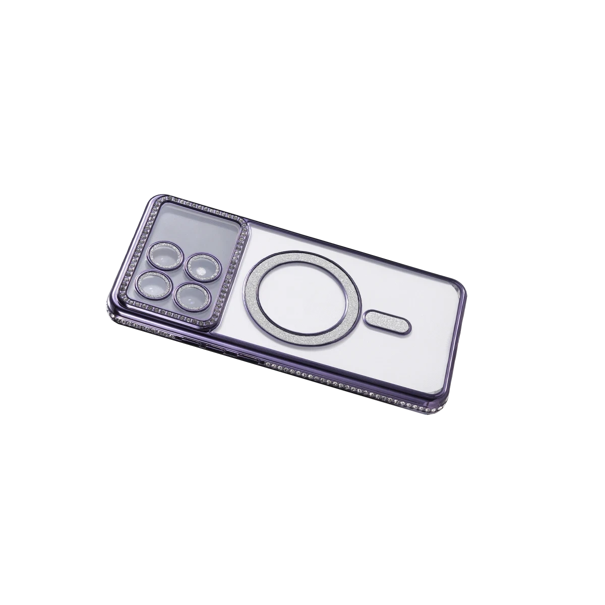 Xiaomi Poco X6 Pro Joke Simli Magneticsafe Kılıf - Derin Mor