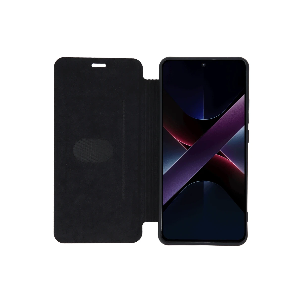 Xiaomi Poco X7 Pro Kılıf Flip Cover - Kırmızı