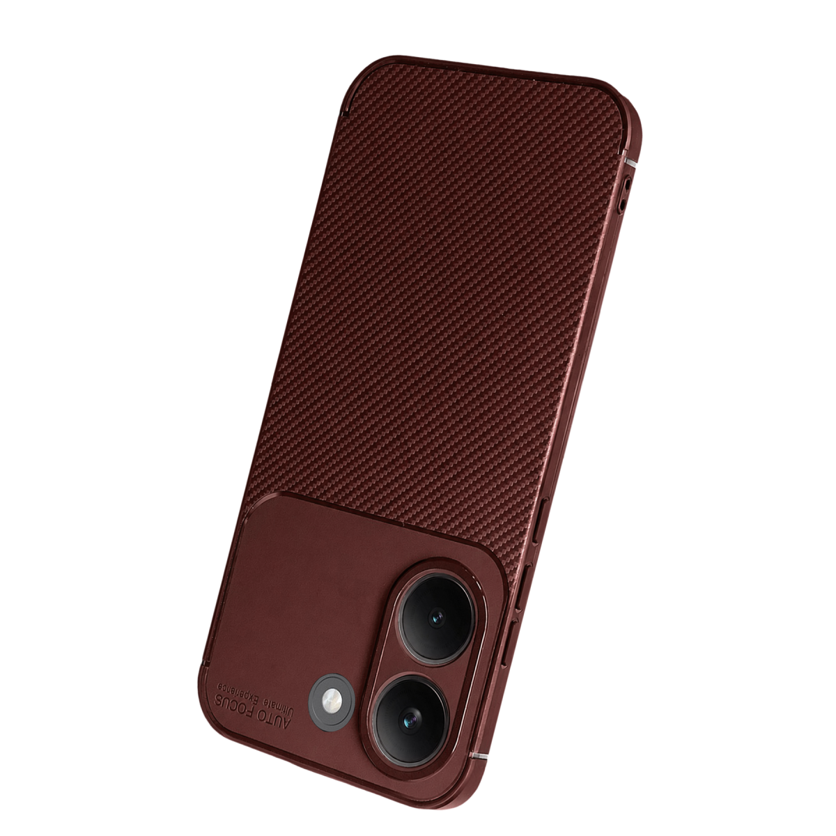 Xiaomi Poco X8 Pro Auto Focus Karbon Kapak - Bordo