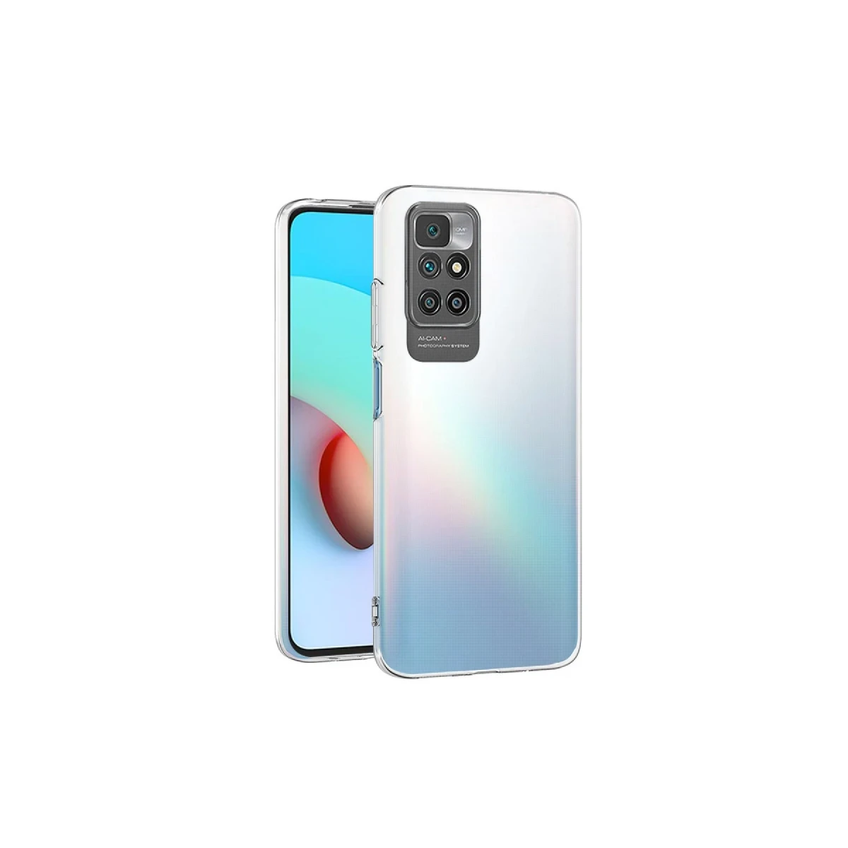Xiaomi Redmi 10 2022 Kılıf Lüx Şeffaf Silikon