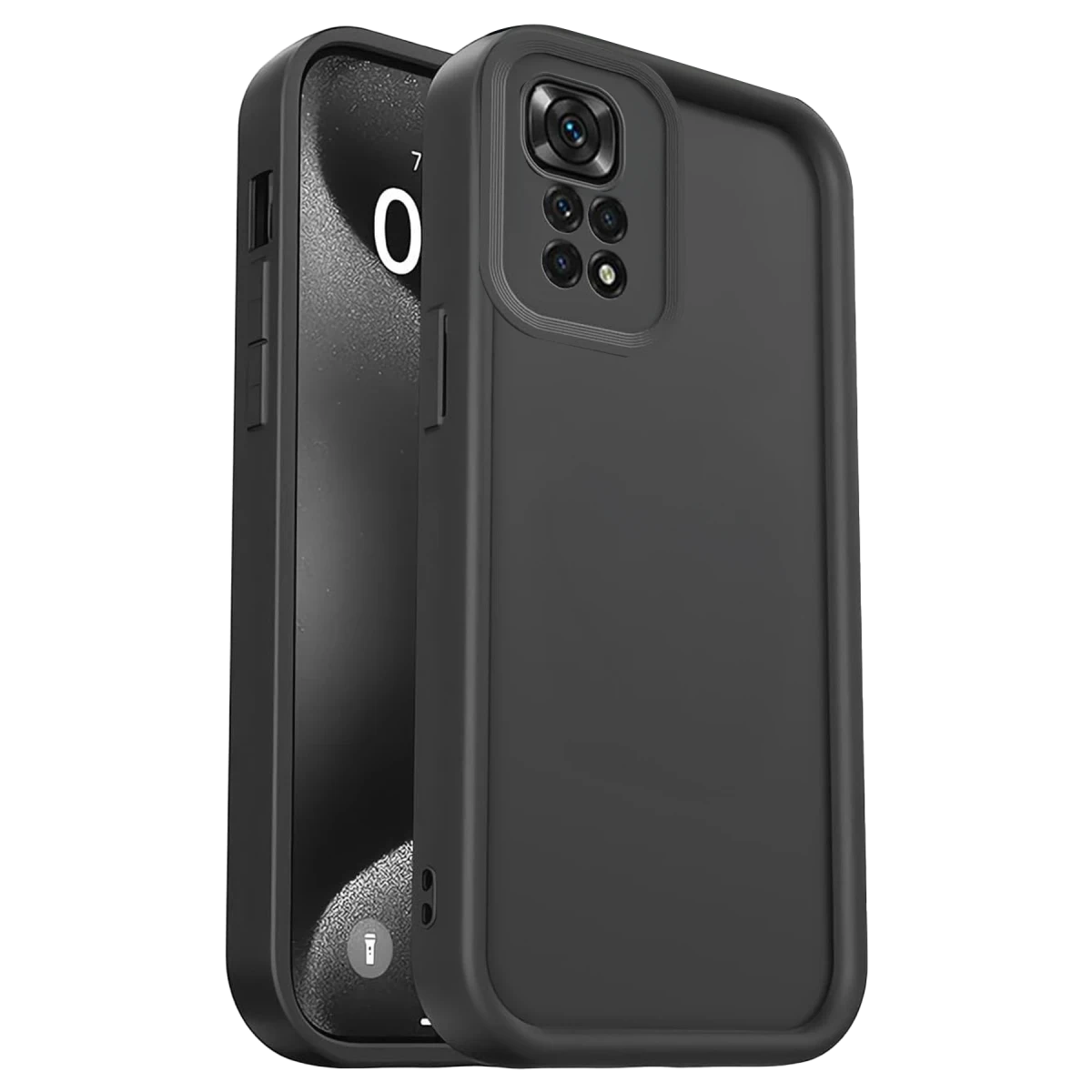 Xiaomi Redmi 10 2022 Kılıf Viera Silikon - Siyah