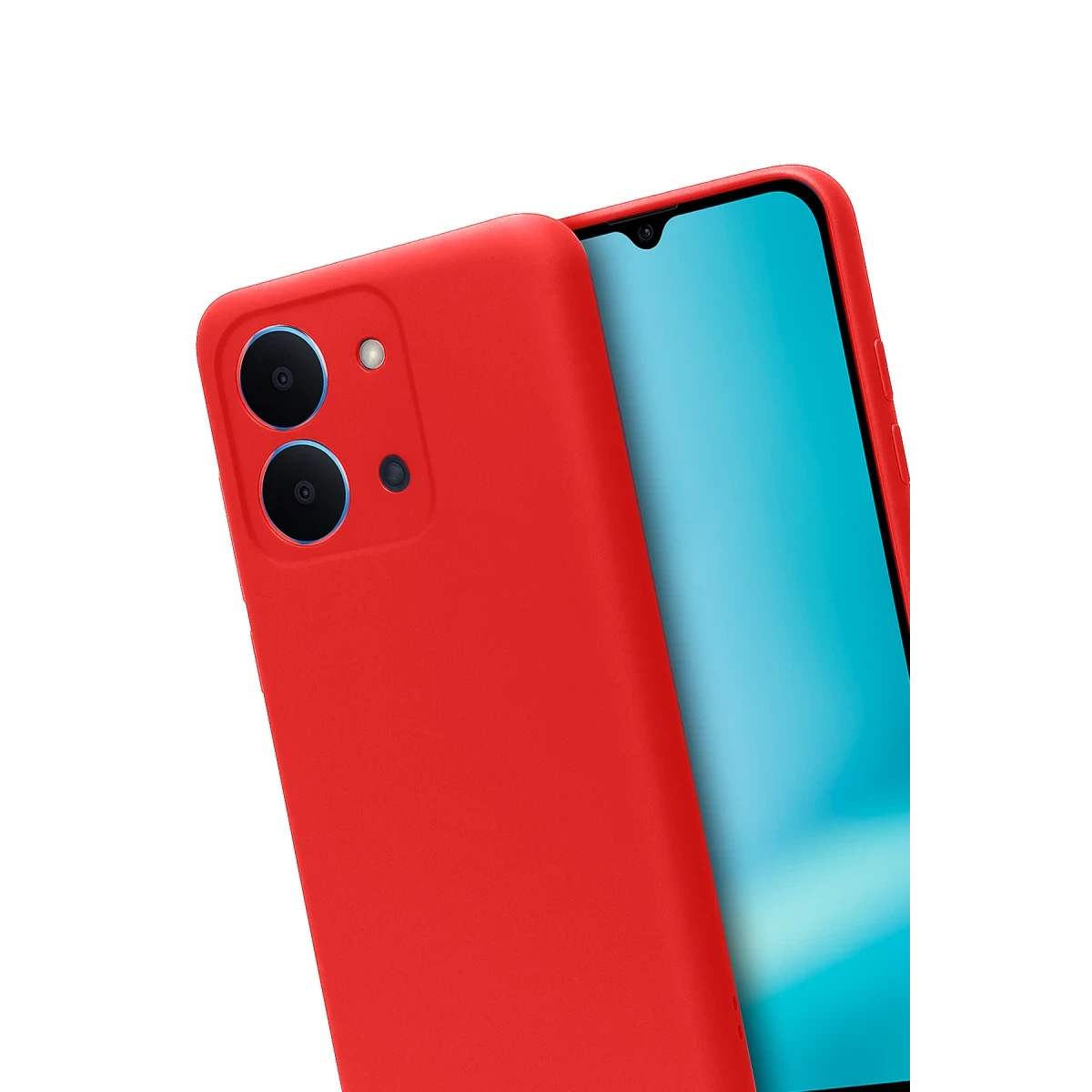 Xiaomi Redmi 15C 4G First Silikon - Kırmızı