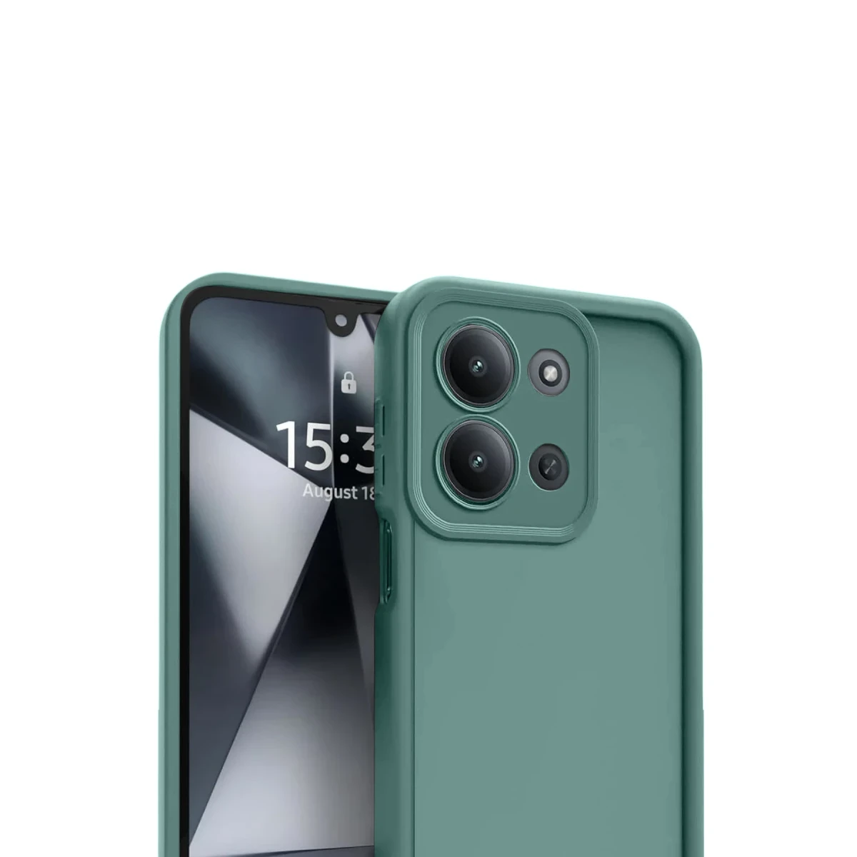 Xiaomi Redmi 15C 4G Viera Silikon - Koyu Yeşil