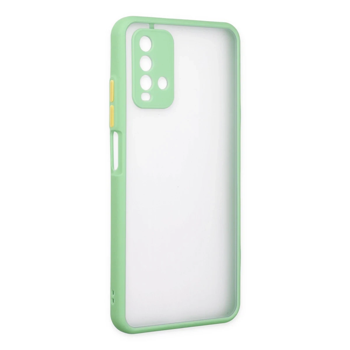 Xiaomi Redmi 9T Kılıf Montreal Silikon Kapak - Turkuaz