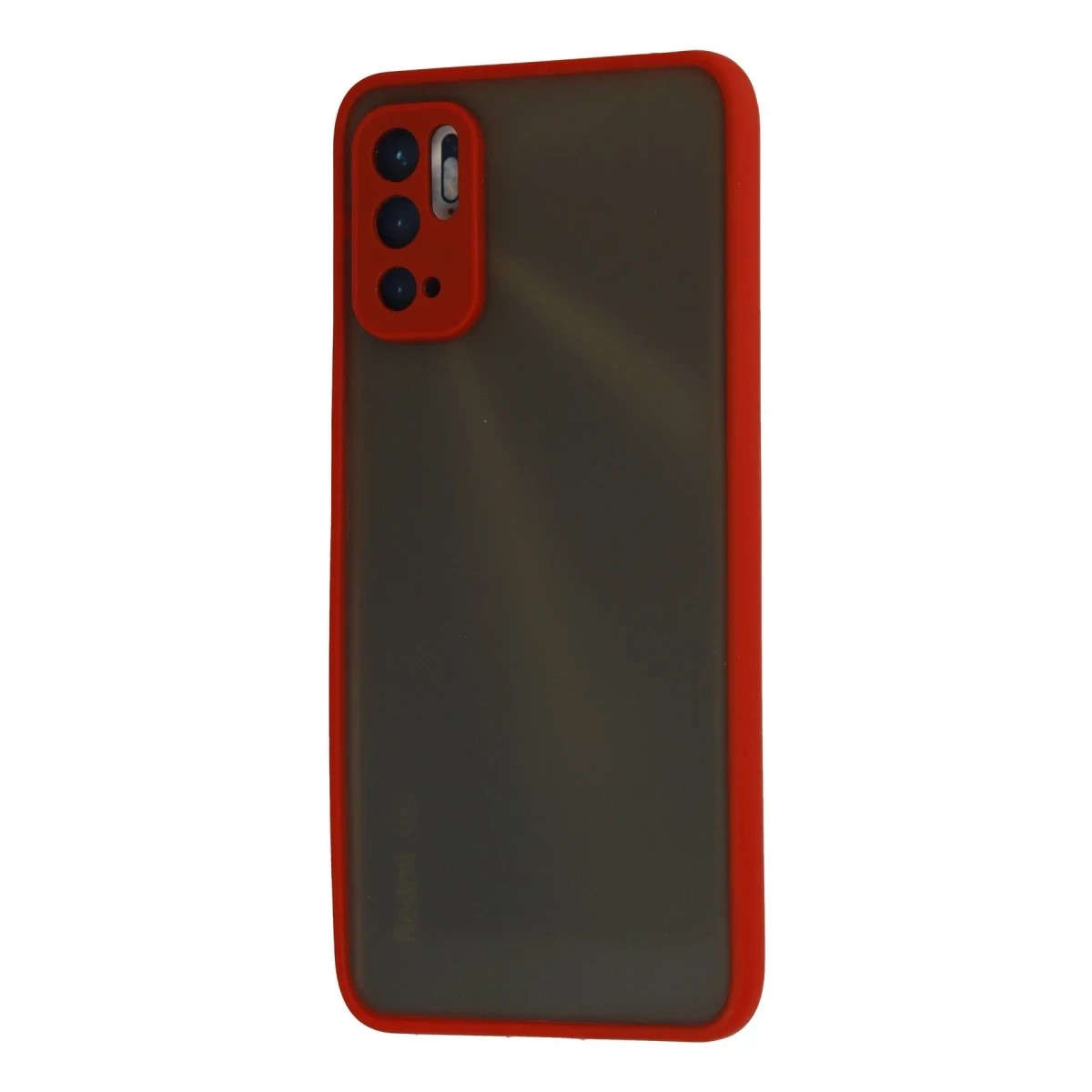 Xiaomi Redmi Note 10 5G Kılıf Montreal Silikon Kapak - Kırmızı