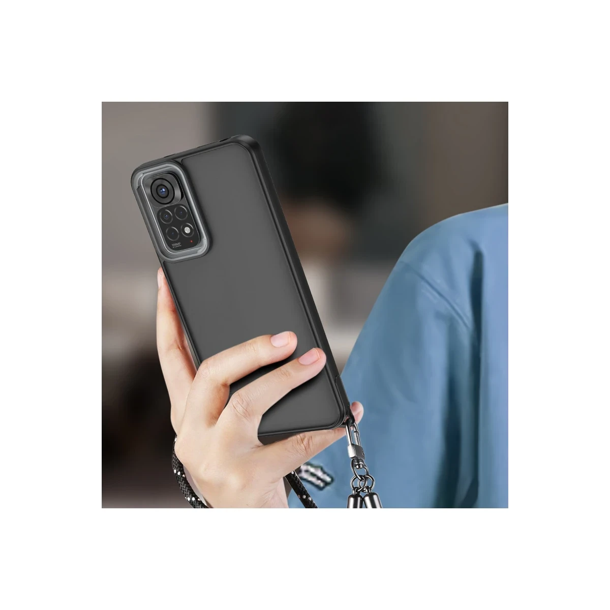 Xiaomi Redmi Note 11 Kılıf Elegant Kapak - Pudra