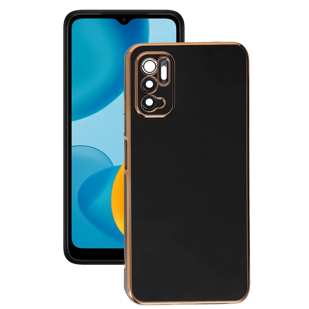 Xiaomi Redmi Note 11 SE Kılıf Volet Silikon - Siyah
