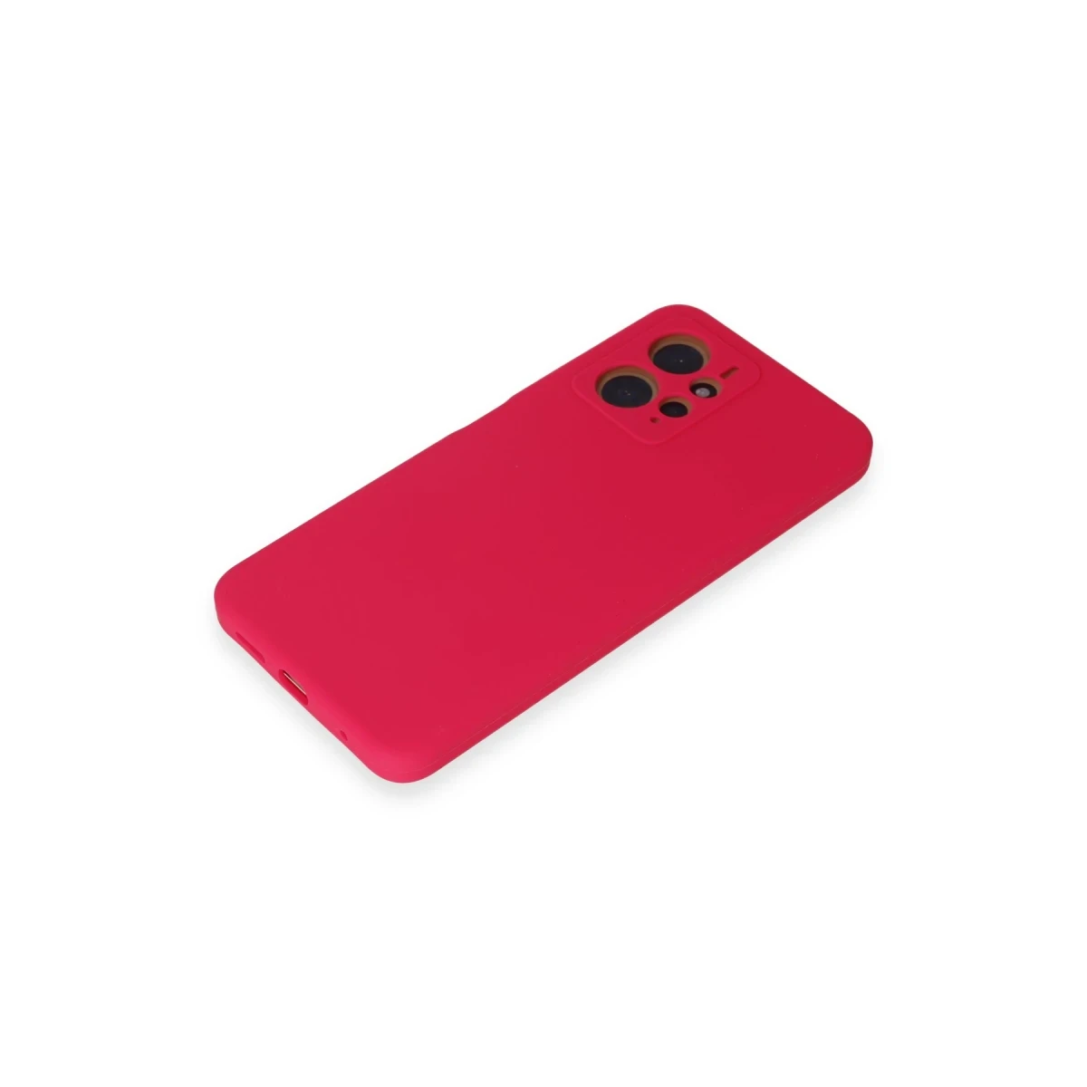 Xiaomi Redmi Note 12 4G Kılıf Nano içi Kadife Silikon - Pembe