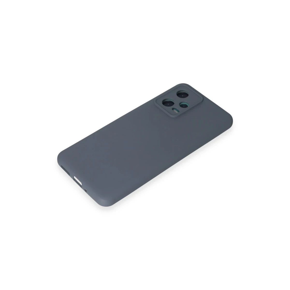 Xiaomi Redmi Note 12 5G Kılıf Nano içi Kadife Silikon - Gri