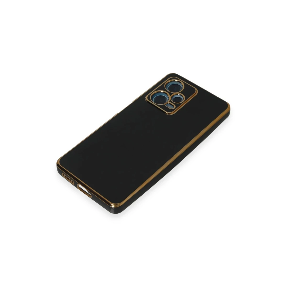 Xiaomi Redmi Note 12 Pro Plus Kılıf Volet Silikon - Siyah
