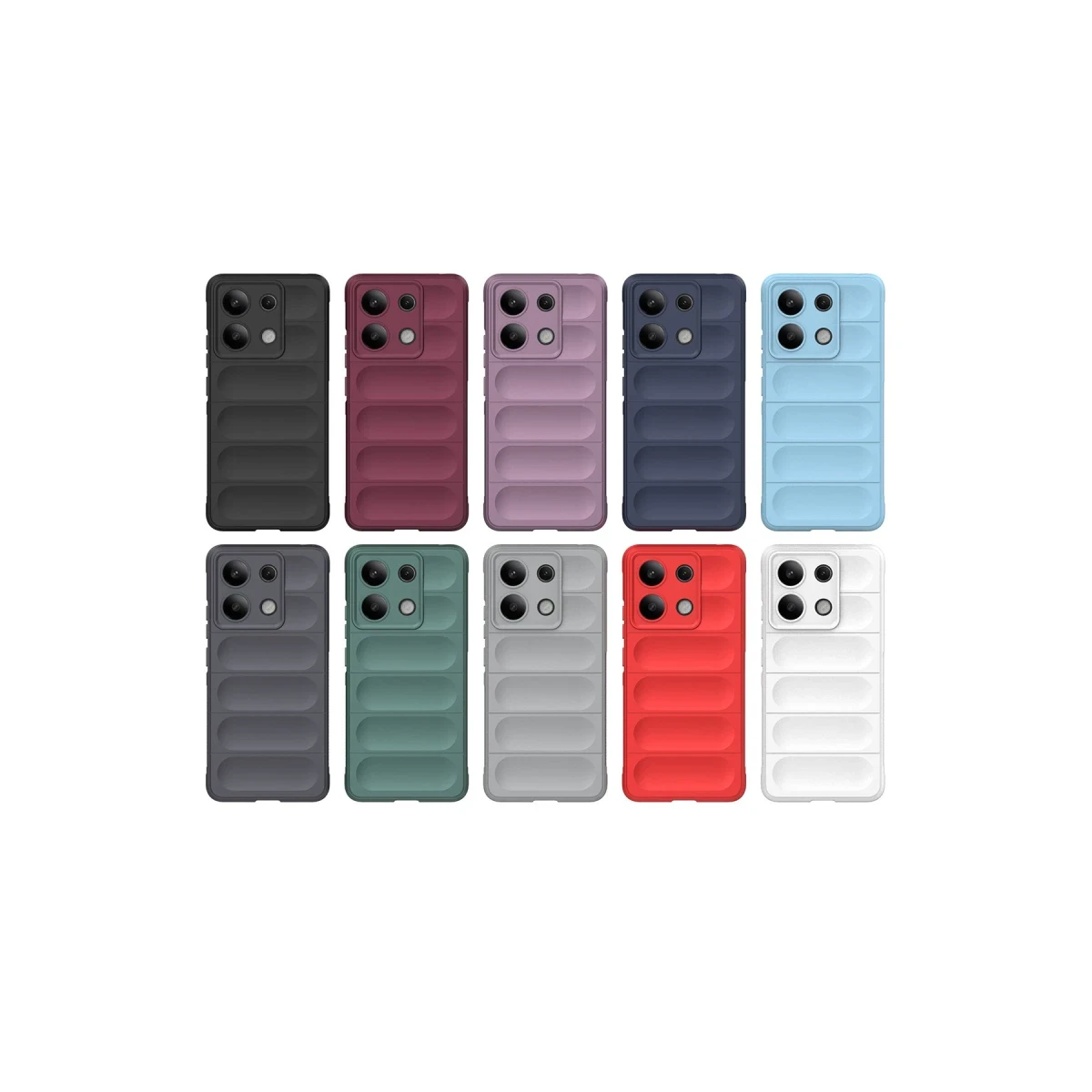 Xiaomi Redmi Note 13 4G Kılıf Optimum Silikon - Krem