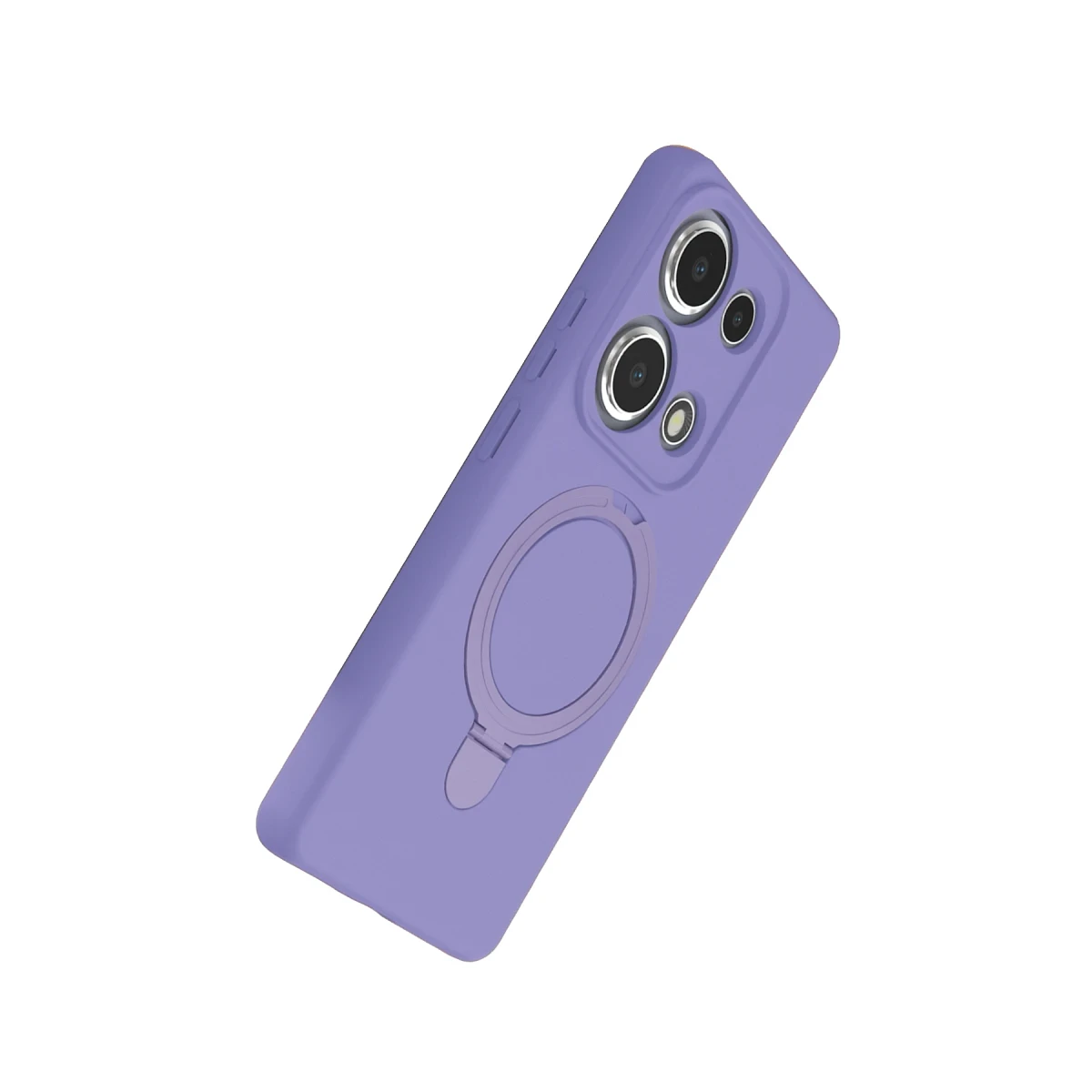 Xiaomi Redmi Note 13 Pro 4G Regal Magsafe Standlı Kapak - Lila