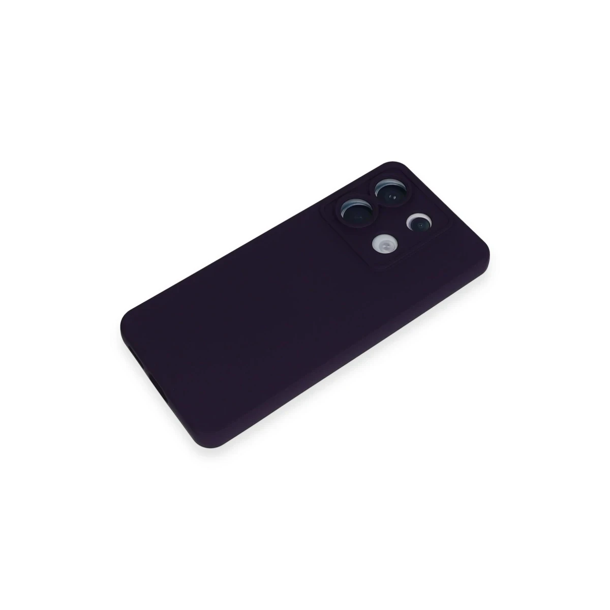 Xiaomi Redmi Note 13 Pro 5G Kılıf Nano içi Kadife Silikon - Mor