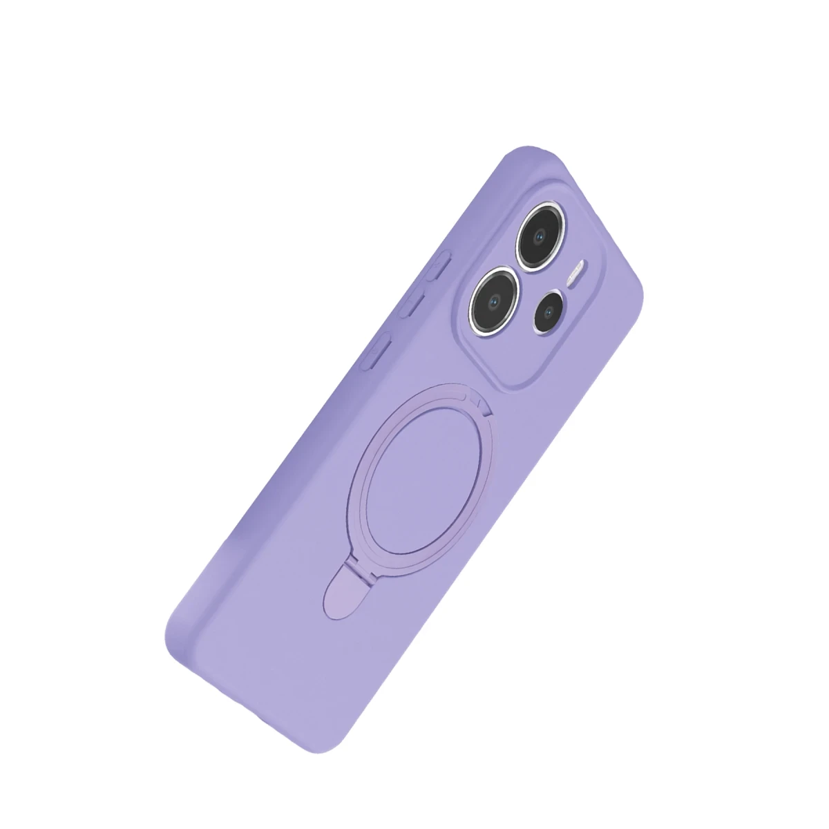 Xiaomi Redmi Note 14 4G Regal Magsafe Standlı Kapak - Lila