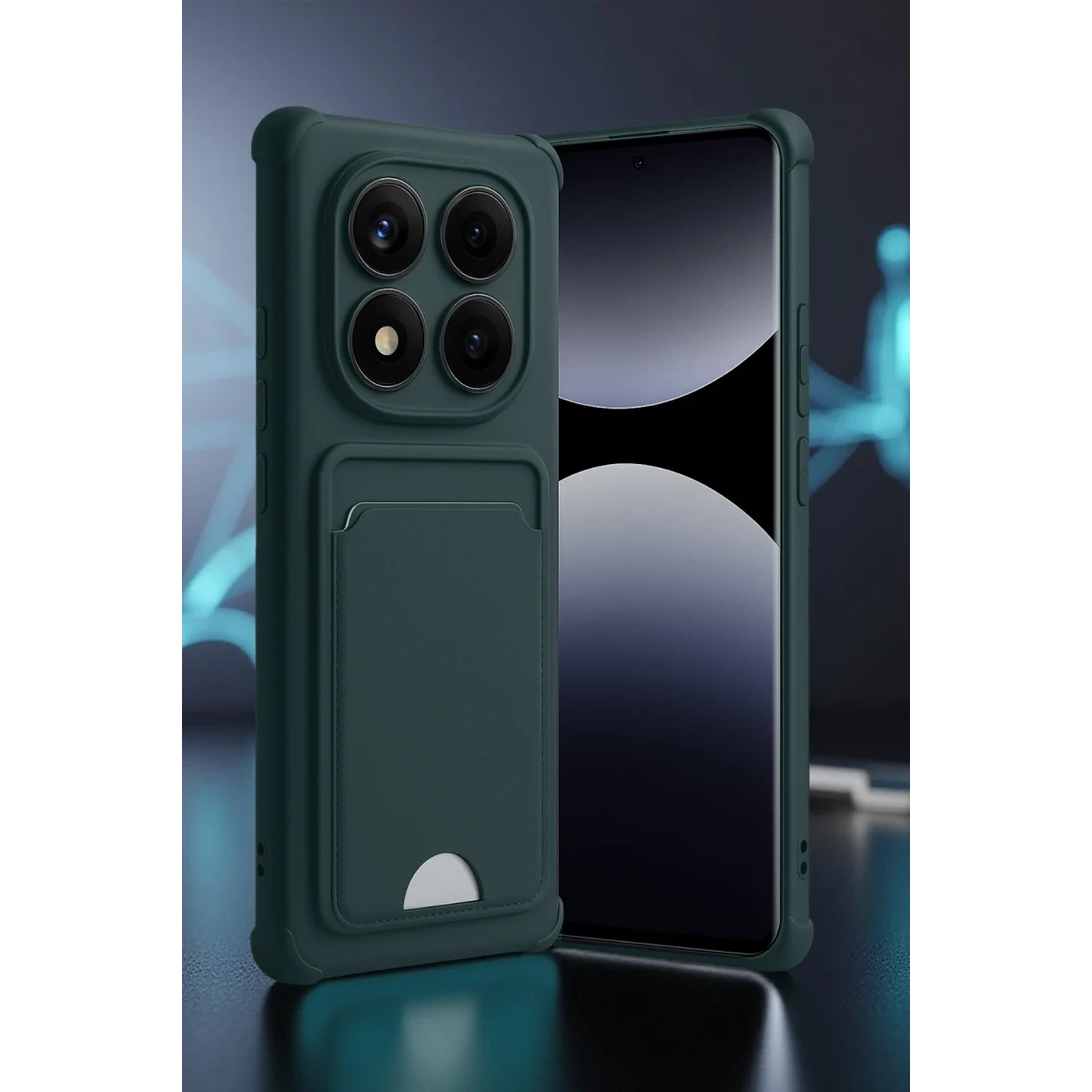 Xiaomi Redmi Note 14 Pro 4G Kelvin Kartvizitli Silikon - Siyah