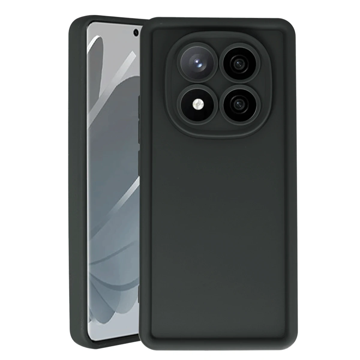 Xiaomi Redmi Note 14 Pro 4G Kılıf Viera Silikon - Siyah