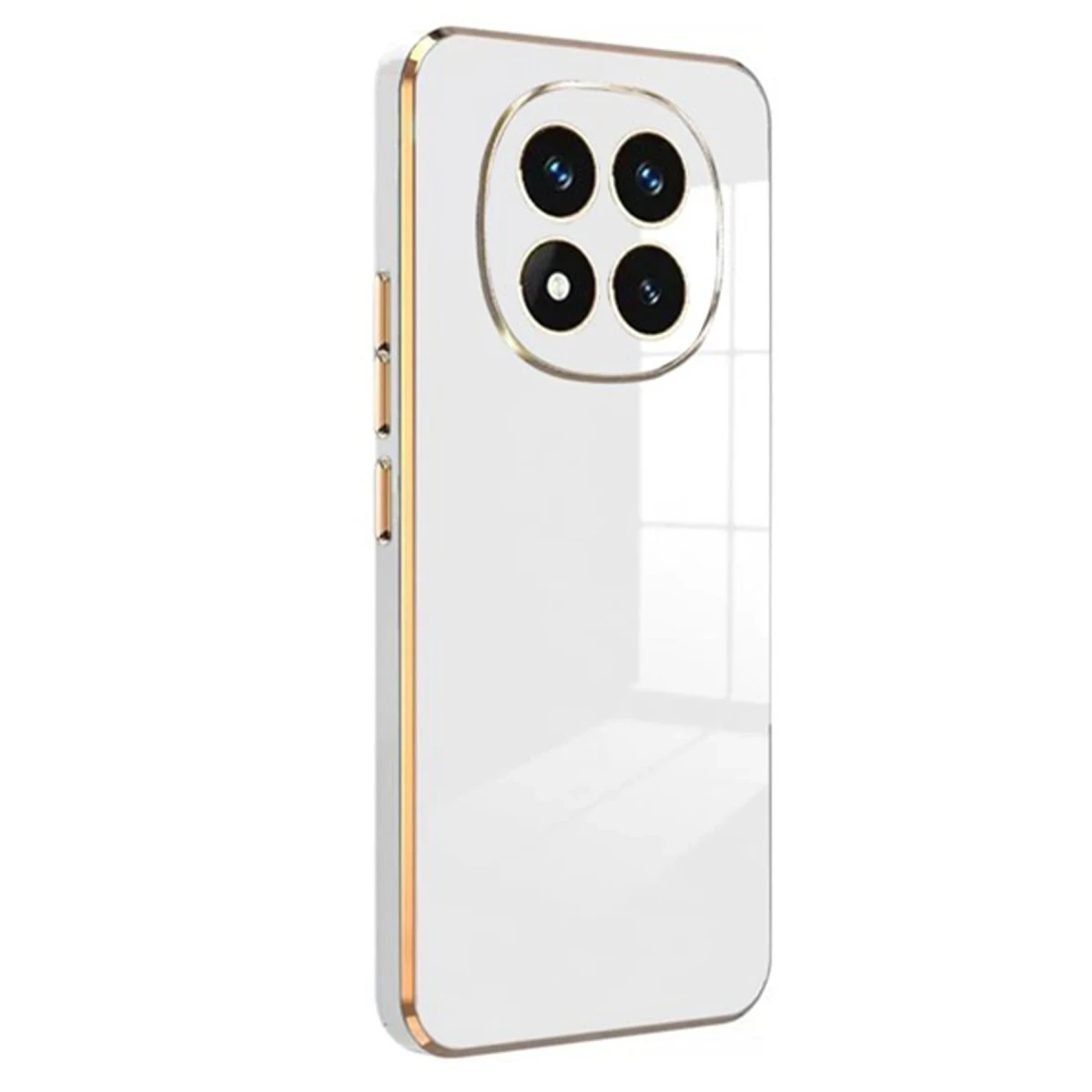 Xiaomi Redmi Note 14 Pro 4G Kılıf Volet Silikon - Beyaz