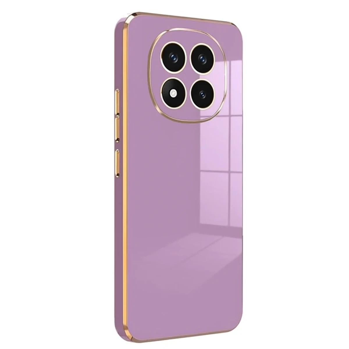 Xiaomi Redmi Note 14 Pro 4G Kılıf Volet Silikon - Mor
