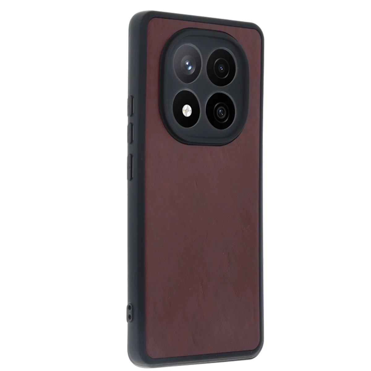 Xiaomi Redmi Note 14 Pro 5G Kılıf Aras Deri Kapak - Bordo