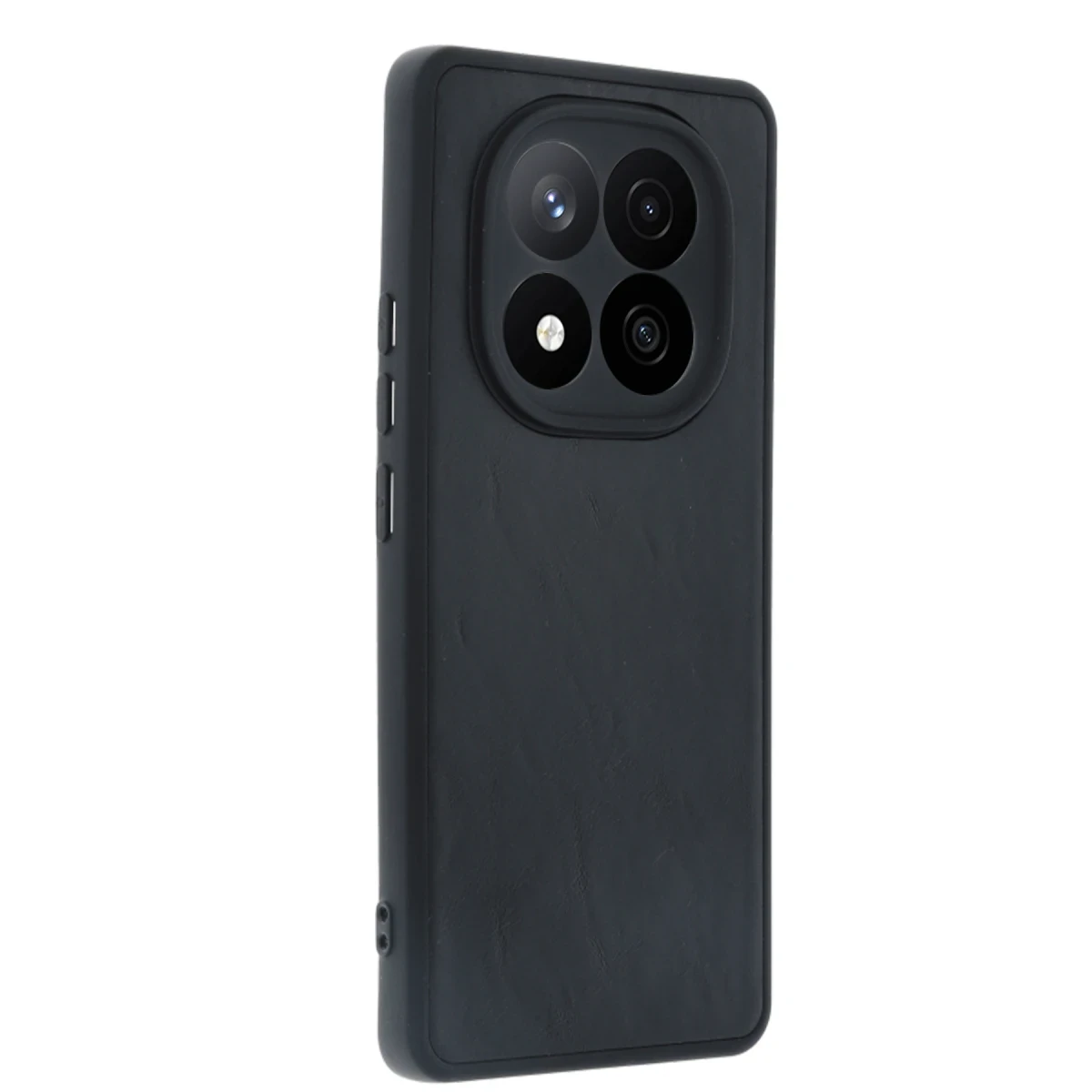 Xiaomi Redmi Note 14 Pro 5G Kılıf Aras Deri Kapak - Siyah