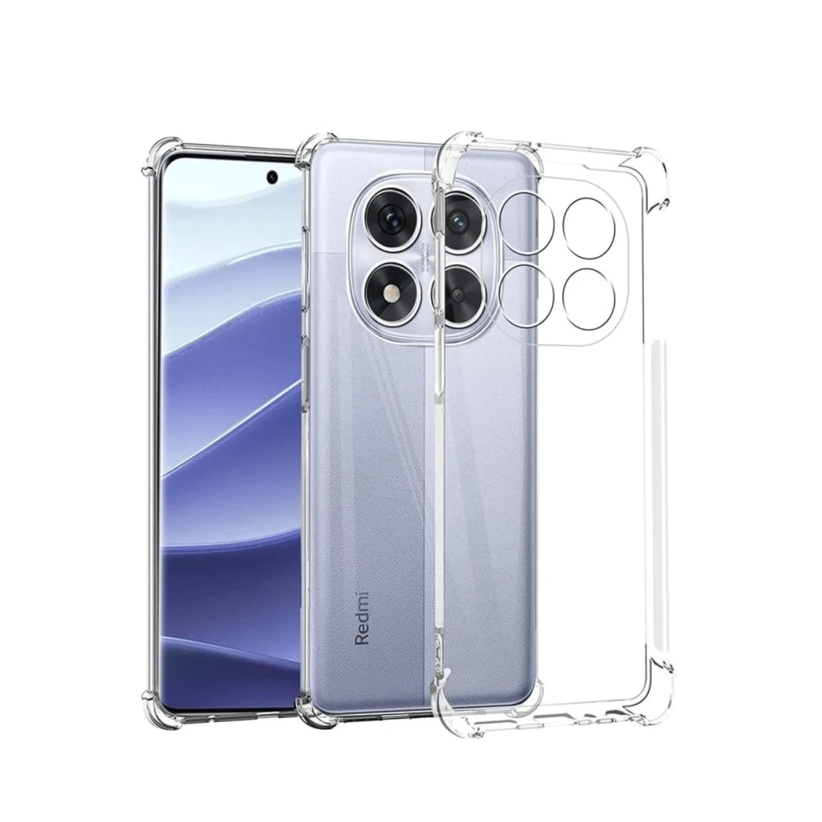 Xiaomi Redmi Note 14 Pro 5G Kılıf Lüx Şeffaf Silikon
