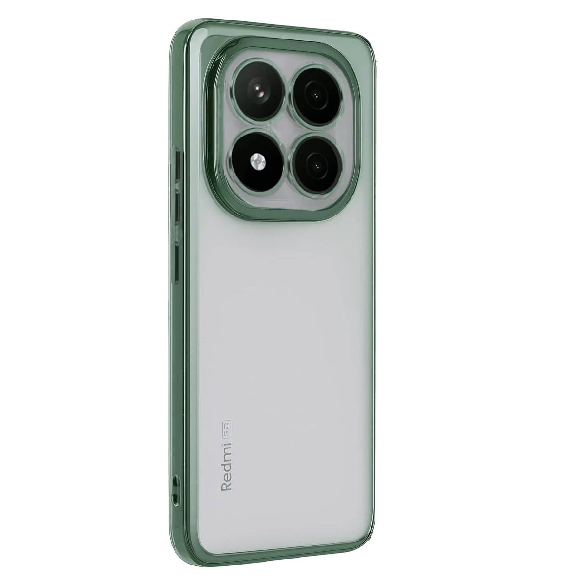 Xiaomi Redmi Note 14 Pro Plus Kılıf Razer Lensli Silikon - Yeşil