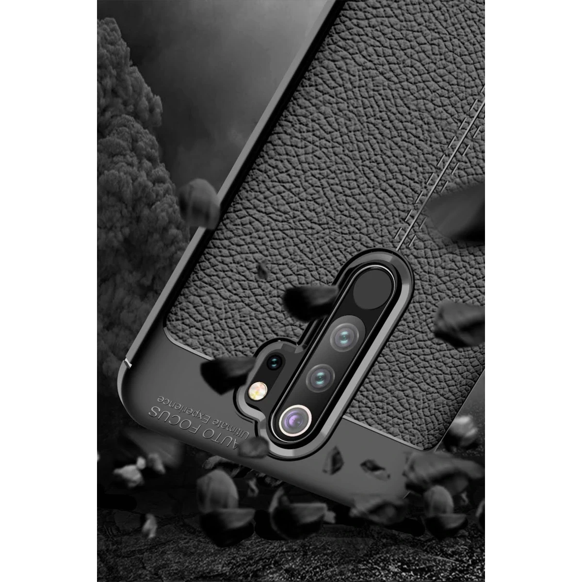 Xiaomi Redmi Note 8 Pro Kılıf Auto Focus Kapak - Kırmızı