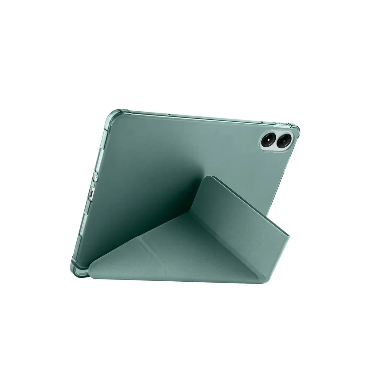 Xiaomi Redmi Pad SE 4G Kılıf Kalemlikli Mars Tablet Kılıfı - Koyu Yeşil