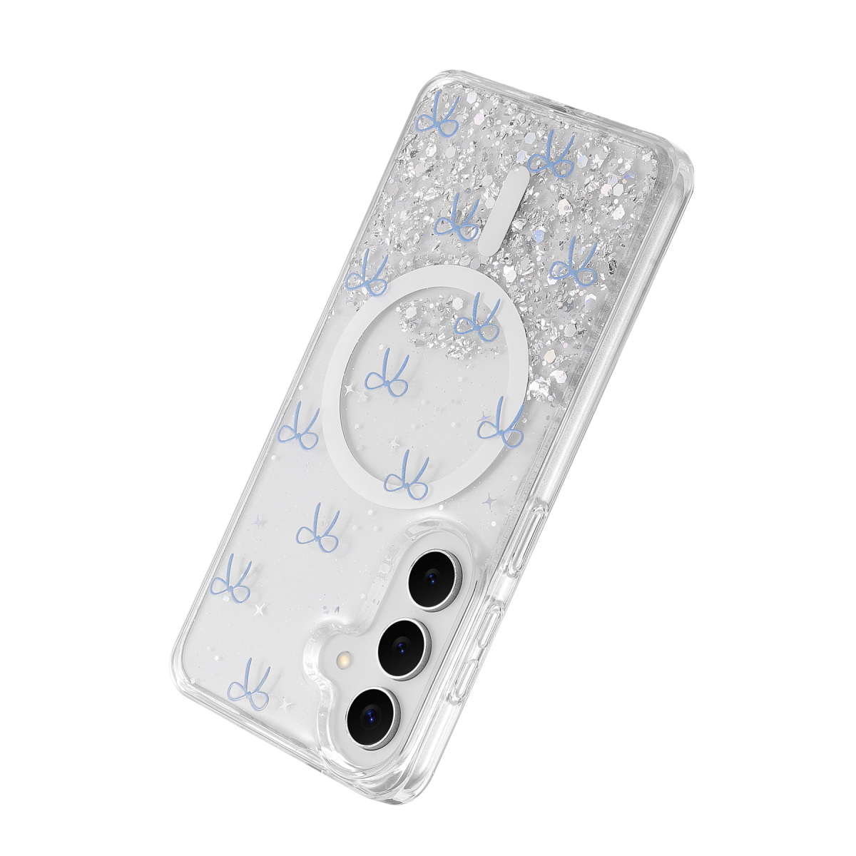 Onegif Samsung Galaxy S26 Misk Simli Magsafe Kapak - Desen 3