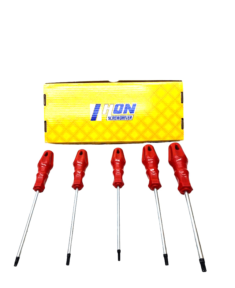 TORNAVİDA 5 PARÇA TORK TORX TORNAVİDA SETİ (4887)