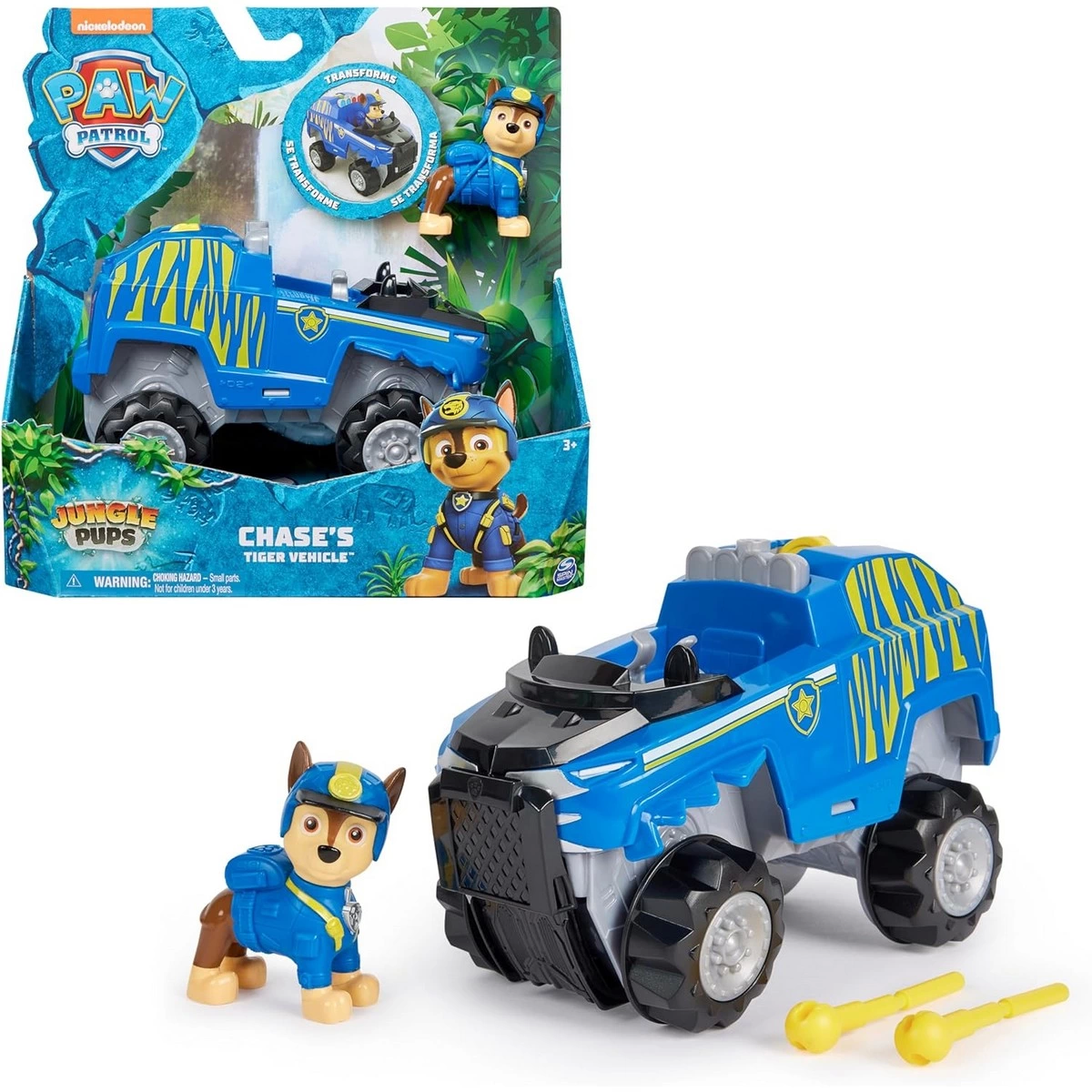 Paw Patrol Jungle Temalı Araç - 778988490808 - 1 Adet Fiyatıdır
